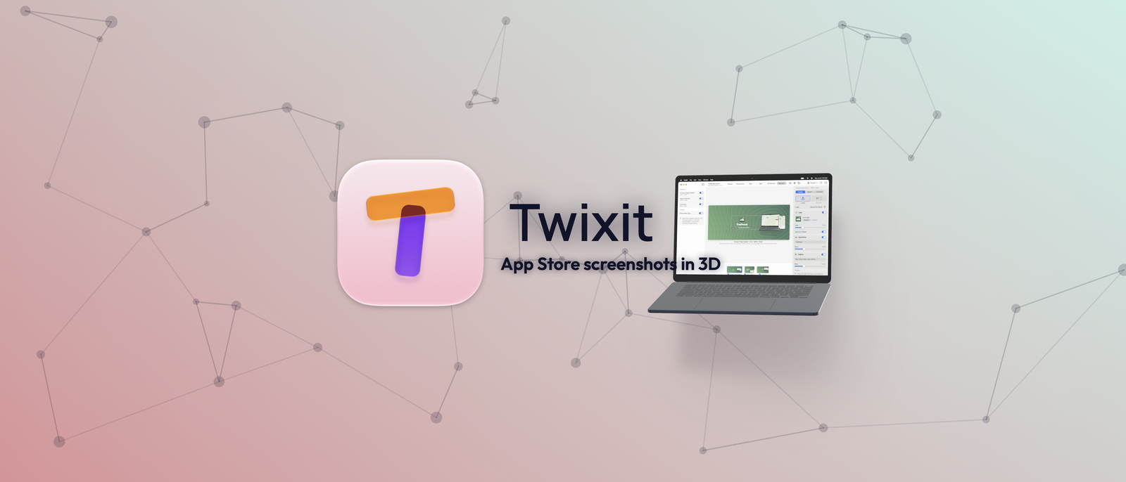 Twixit's App Store header banner.